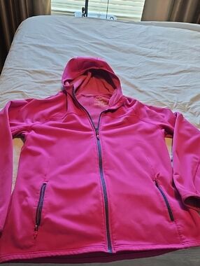 L.L. Bean Hot Pink Full‑Zip Hoodie